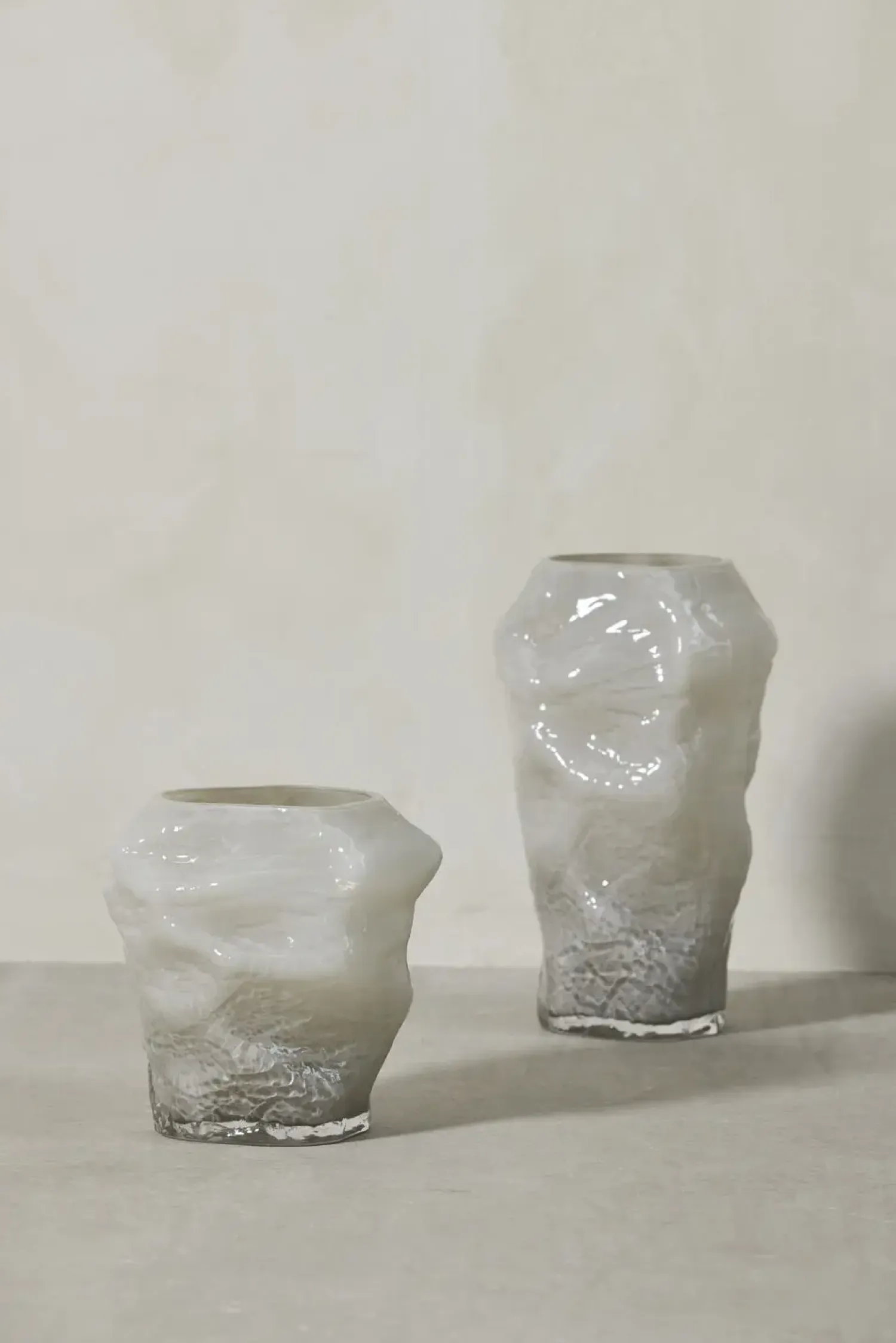 - Marinella vase H30,5 cm. sølvgrå^Lene Bjerre New