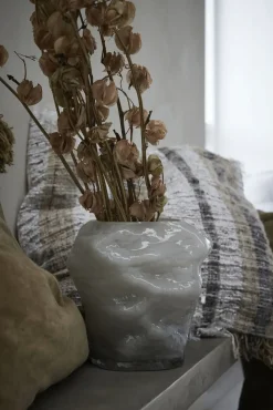 - Marinella vase H19,5 cm. sølvgrå*Lene Bjerre