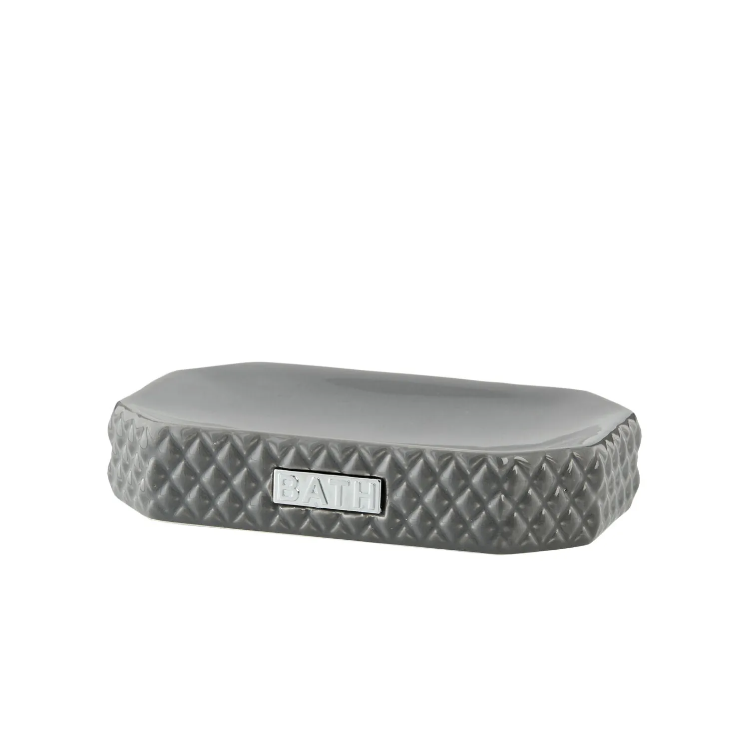 - Marion sæbeholder H2,5 cm. grå^Lene Bjerre Online