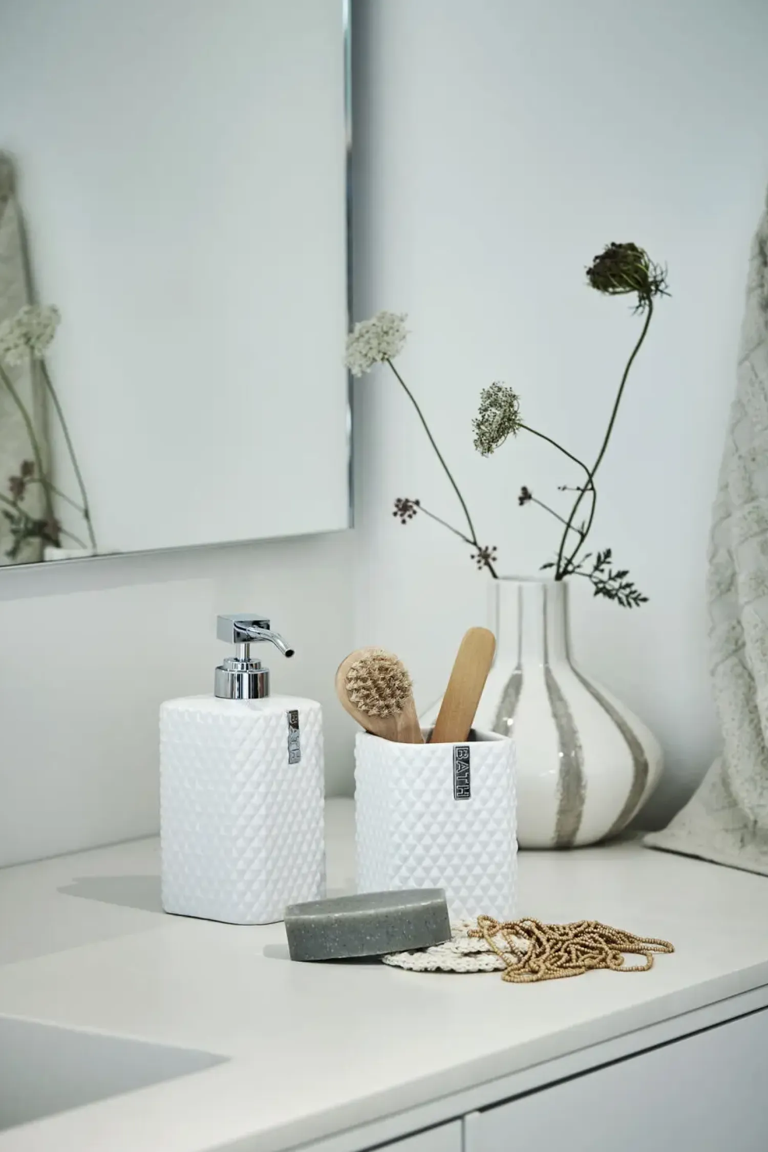 - Marion tandkrus H10,5 cm. hvid*Lene Bjerre Online