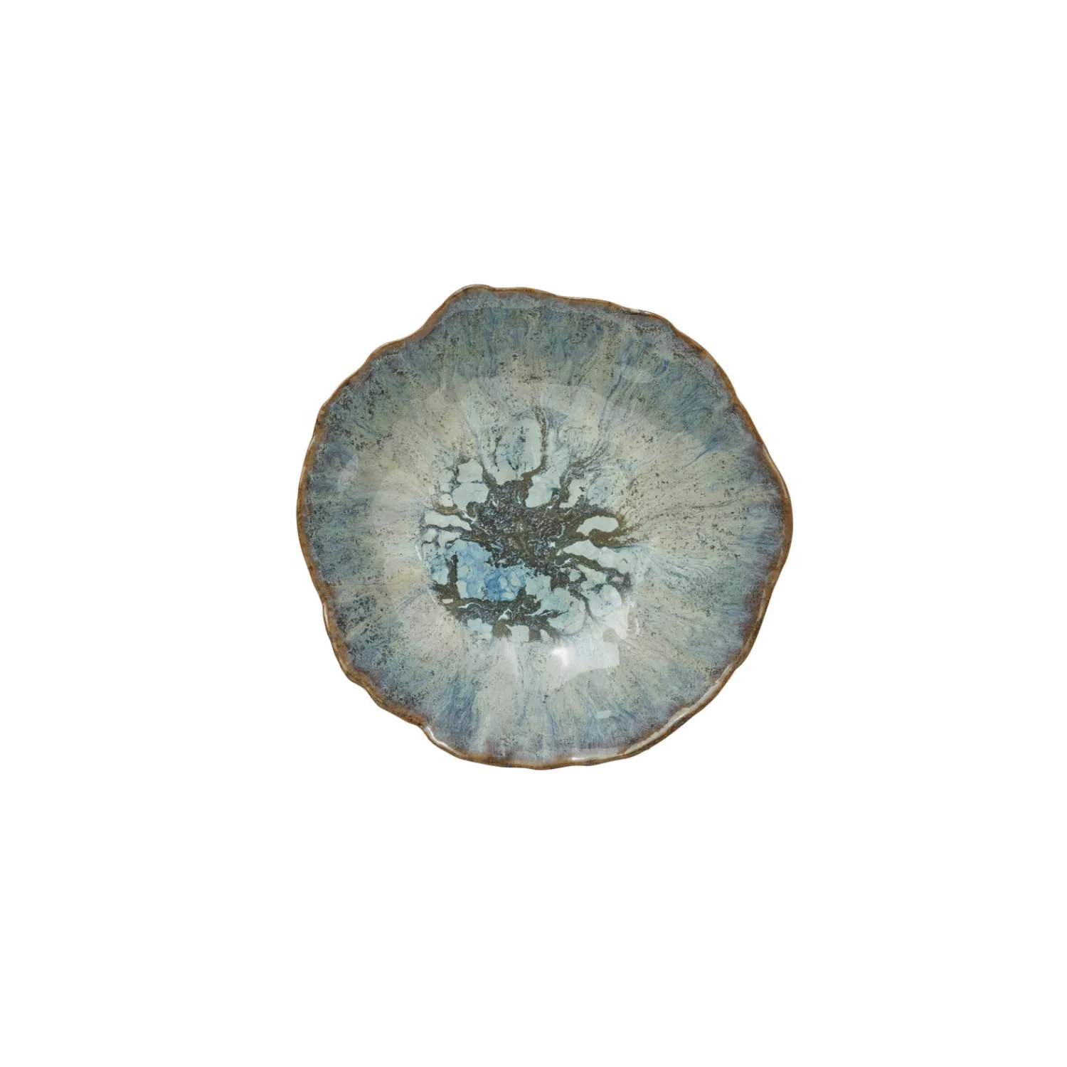 - Milla skål grøn 17x17 H6^Lene Bjerre Outlet