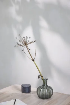 - Miyanne vase H21 cm. røget grå^Lene Bjerre Best