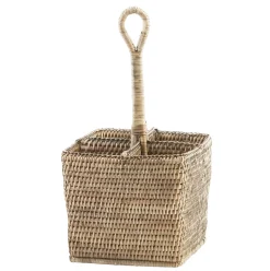 - Norah køkkengrejholder 19,5x19,5 cm. natur^Lene Bjerre Clearance