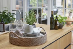 - Norah kurv 47,5X47,5X15 cm*Lene Bjerre Outlet