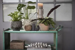 - Norah æske m. låg 18x18 cm. Natur^Lene Bjerre New