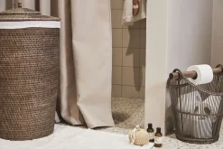 - Norah vasketøjskurv 70 cm. høj natur^Lene Bjerre Discount