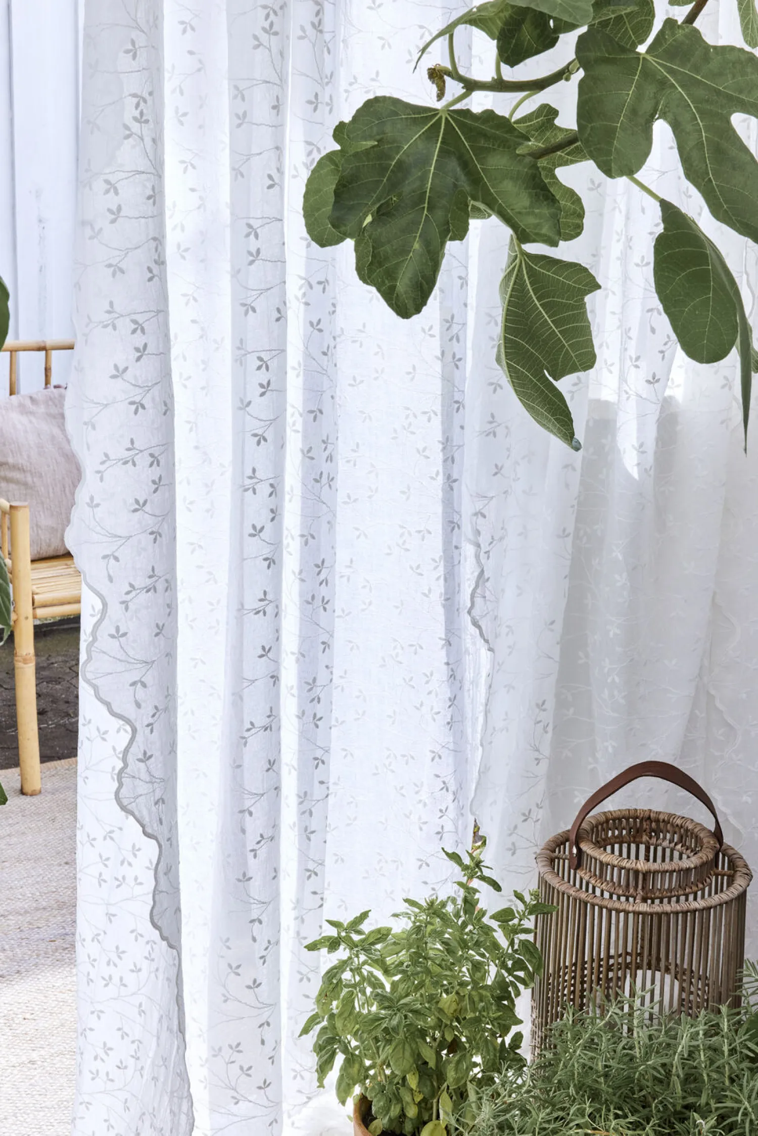 - Noralle lanterne 40x30 cm. Naturflet*Lene Bjerre