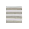 - Olivia mundserviet 40x40 cm. beige stribet*Lene Bjerre Outlet