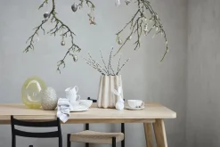 - Olivia mundserviet 40x40 cm. beige stribet*Lene Bjerre Outlet