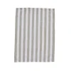 - Olivia viskestykke 70x50 cm. beige stribet*Lene Bjerre New