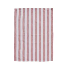 - Olivia viskestykke 70x50 cm. rød stribet*Lene Bjerre Sale