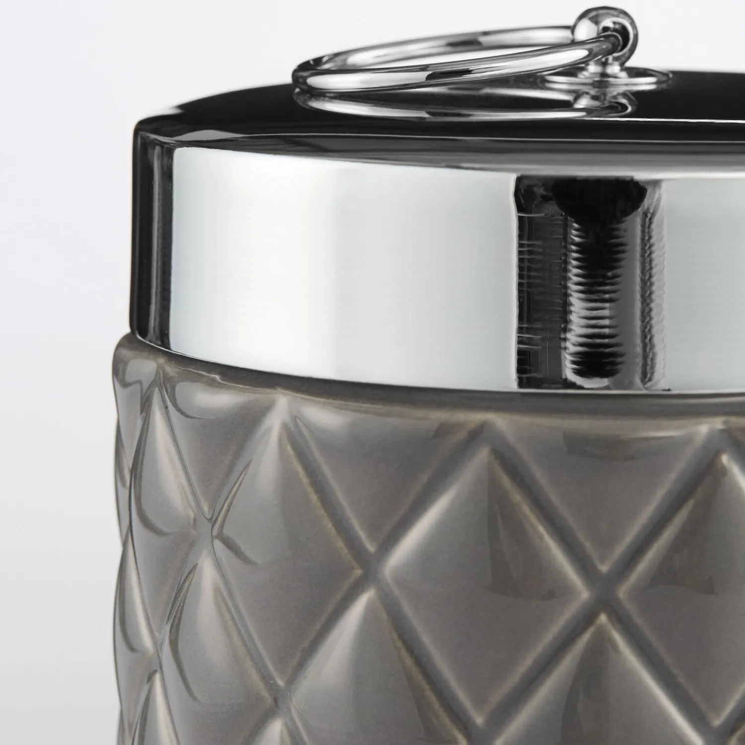 - Portia krukke H14 cm. grå^Lene Bjerre Best