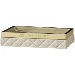 - Portia sæbeholder brun sand 3 cm.*Lene Bjerre Discount