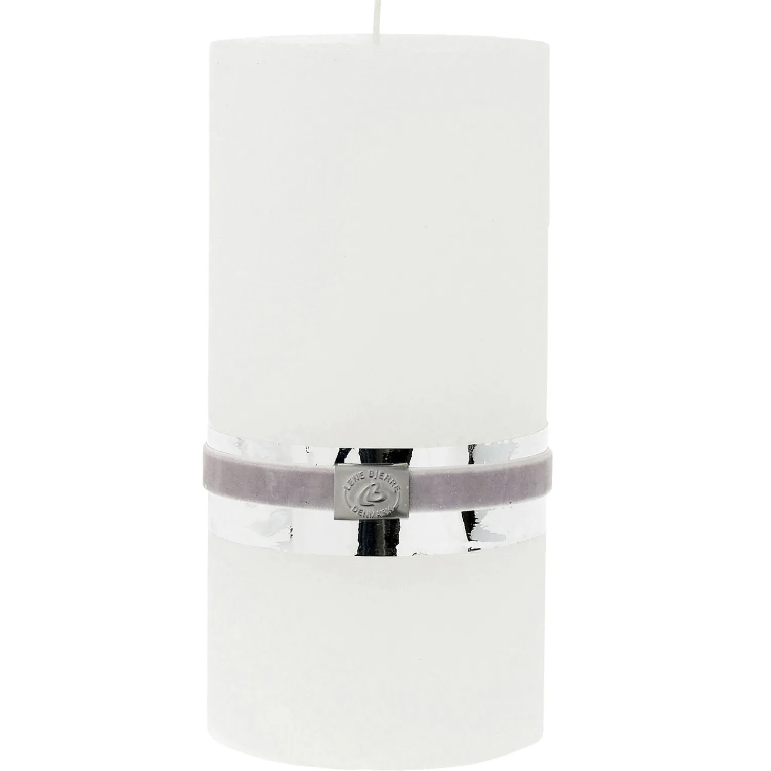 - Rustic bloklys hvid kæmpe^Lene Bjerre Online