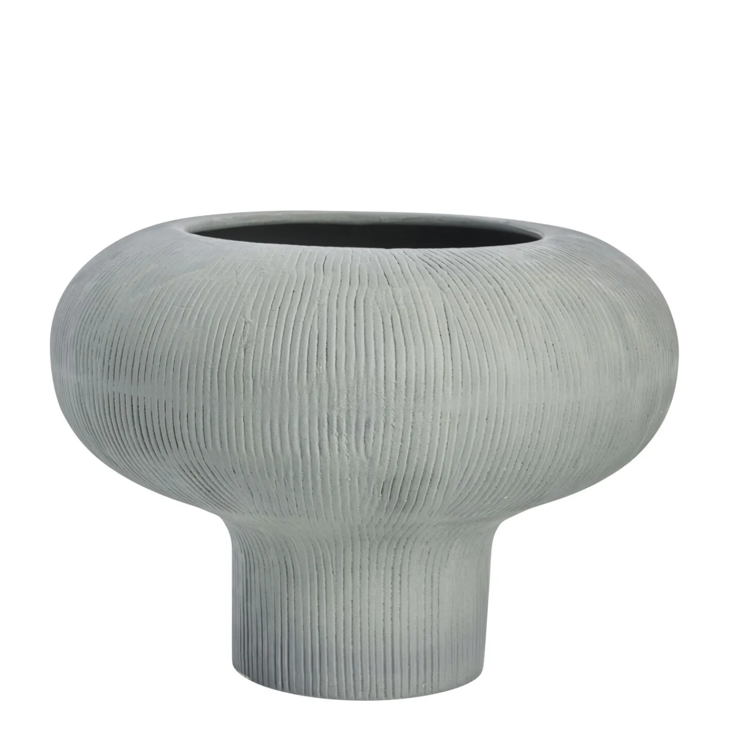 - Samara vase grå D31,5 H22^Lene Bjerre Best