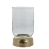 - Sandia stage til bloklys H28,7 cm. lys guld*Lene Bjerre Outlet