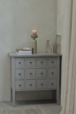 - Sandia stage til bloklys H36,5 cm. lys guld*Lene Bjerre Online