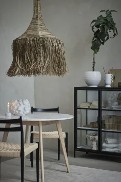 - Sannia vase H20,5 cm. hvid*Lene Bjerre