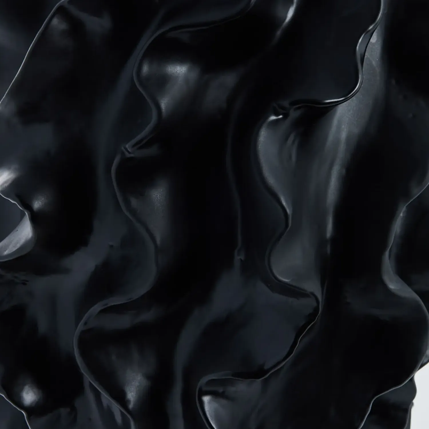 - Sannia vase H20,5 cm. sort^Lene Bjerre Best