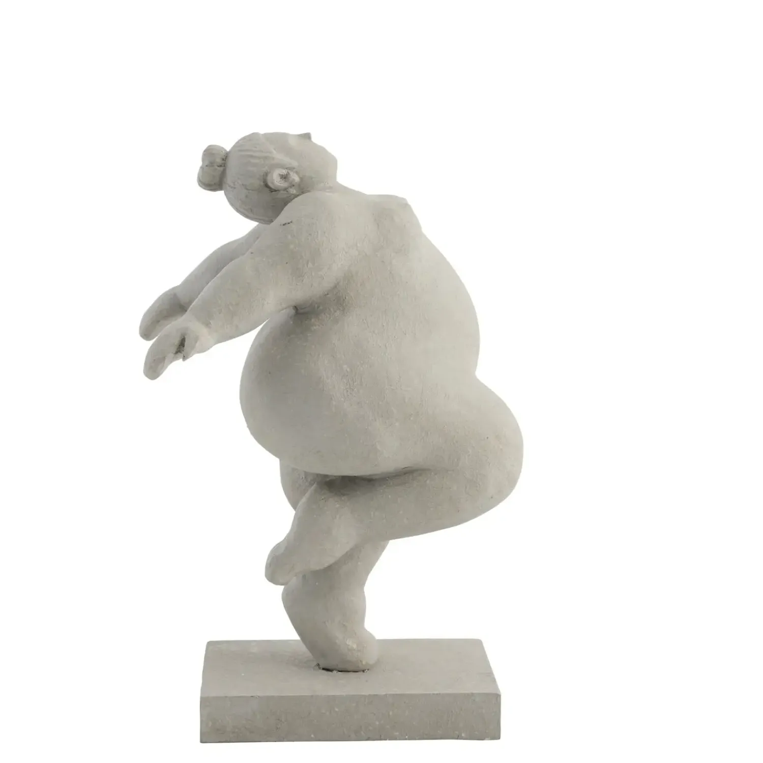 - Serafina kvinde figur H23 cm. grå*Lene Bjerre Online