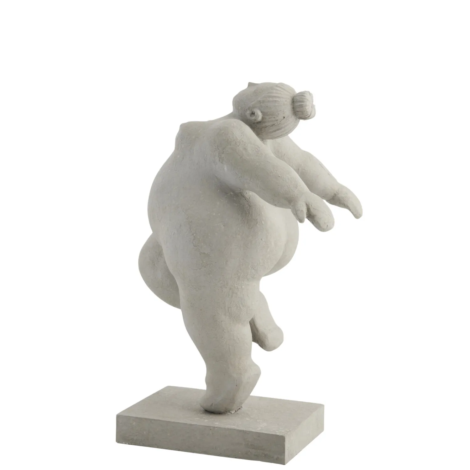 - Serafina kvinde figur H23 cm. grå*Lene Bjerre Online