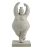 - Serafina kvinde figur H28 cm. grå*Lene Bjerre Discount