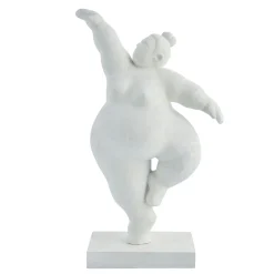 - Serafina kvinde figur H28,8 cm. hvid*Lene Bjerre Online