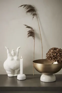 - Serafina Kvinde figur H28 cm. hvid^Lene Bjerre New