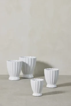 - Shenella urtepotteskjuler H12 cm. hvid*Lene Bjerre Clearance