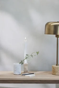 - Sofillia bordlampe 98x25 cm. guld marmor*Lene Bjerre Online