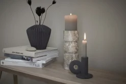 - Susia vase H16,5 cm. mørkegrå*Lene Bjerre New