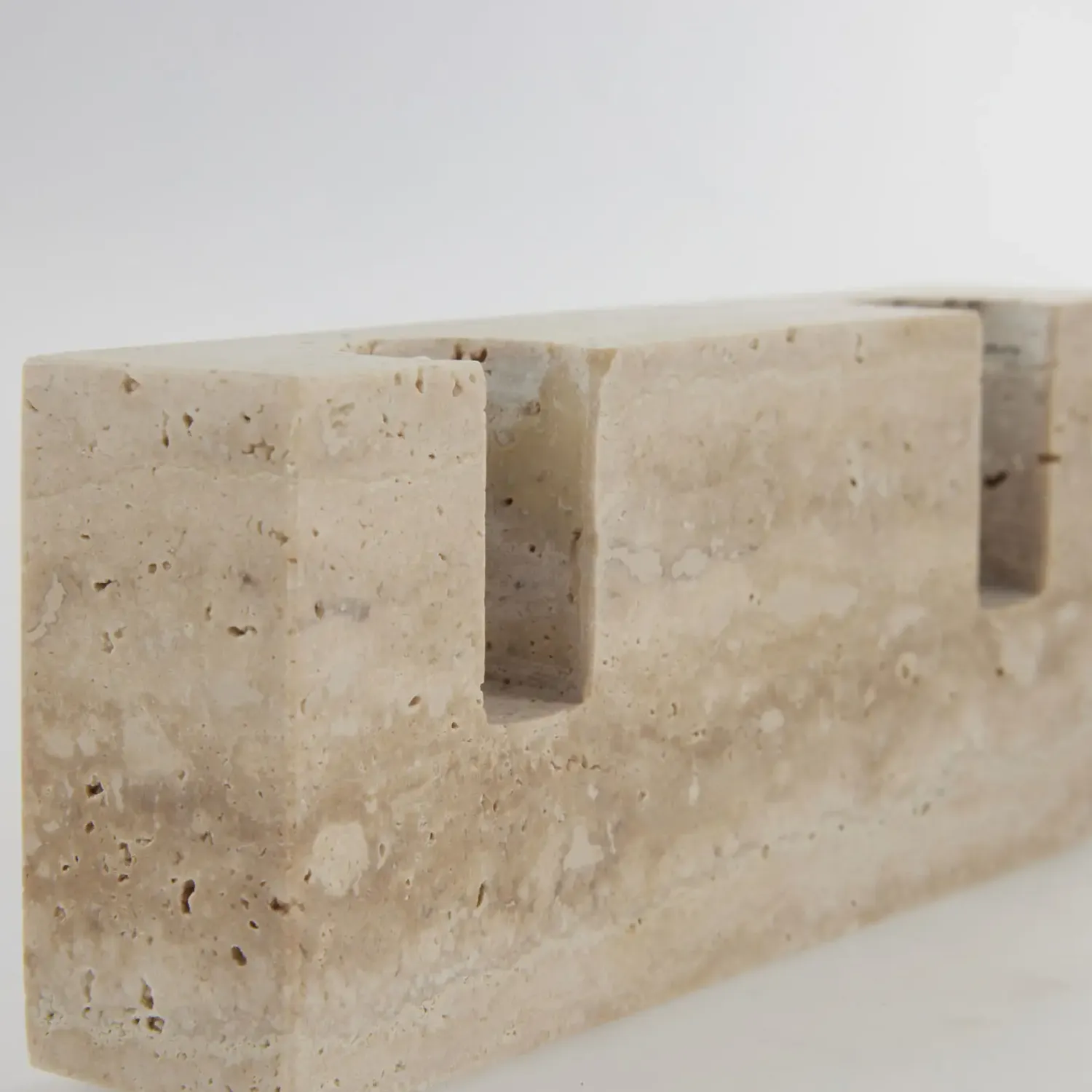 - Travina lysestage 6 cm. sand marmor*Lene Bjerre Sale