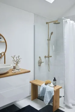 - Tressa smykkeholder lys guld 33 cm. - Smykketræ*Lene Bjerre Outlet