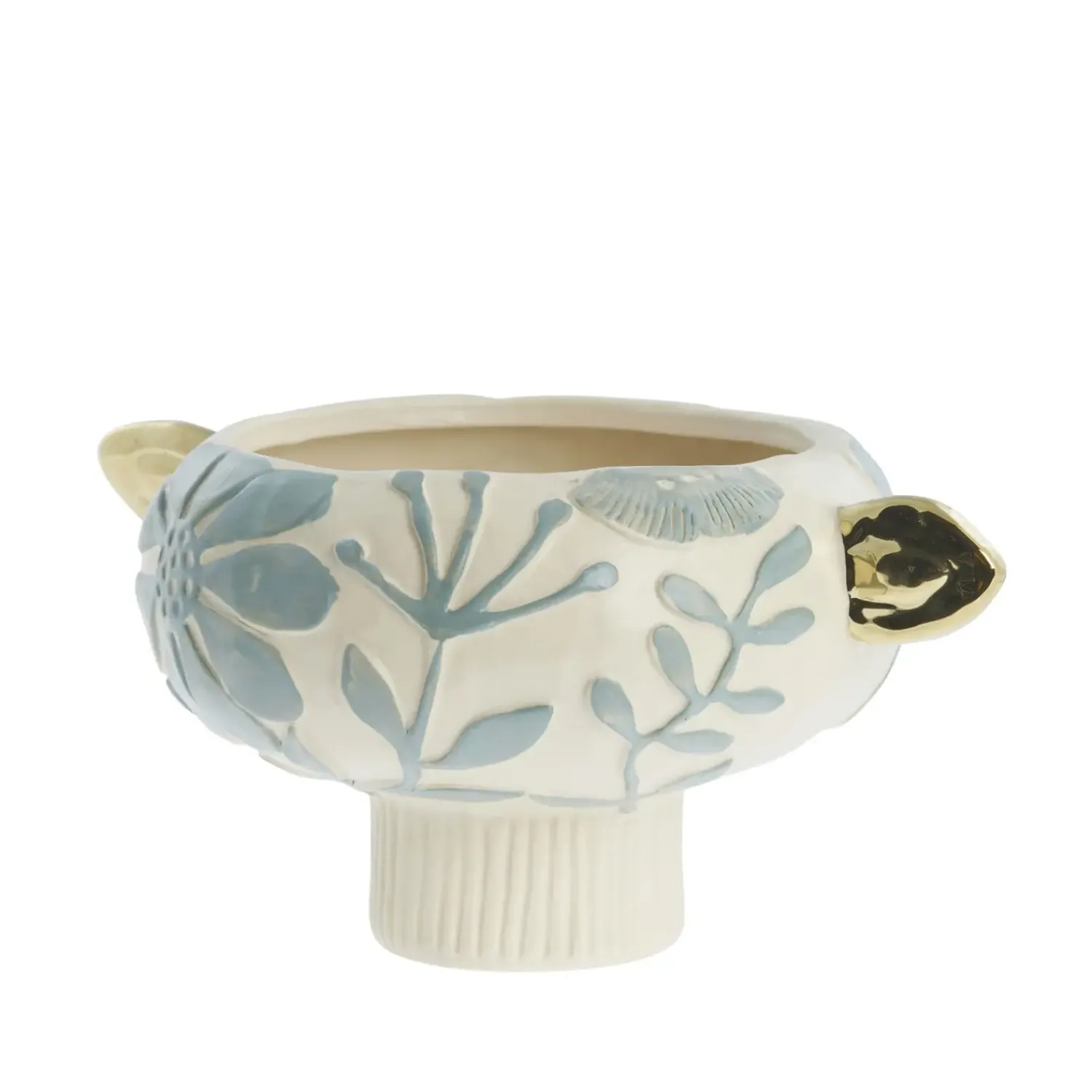 - Valentina skjuler i keramik 30x22 cm. mint/guld*Lene Bjerre Best