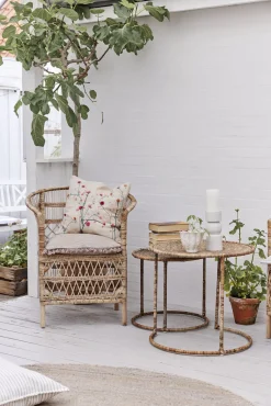 - Vielle skjuler i keramik Ø14 cm. råhvid^Lene Bjerre Outlet