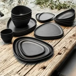 - Curve Skål - Bowl Medium - Sort^LindDNA Discount