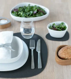 - Dækkeserviet - Glass mat curve - Hippo Antracite Grey^LindDNA Outlet