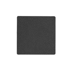 - Dækkeserviet - Glass mat square - Hippo Black Antracite*LindDNA New