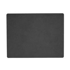 - Dækkeserviet - Table mat square - Hippo Black Antracite 35x45 cm^LindDNA Clearance