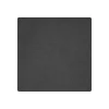 - Dækkeserviet - Table mat square - Hippo Black Antracite 28x28 cm*LindDNA New