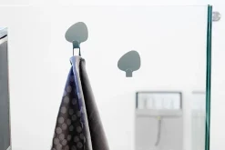 - Knager Curve hook (2 stk.) Nupo metallic / Alu metallic (medium)*LindDNA Online