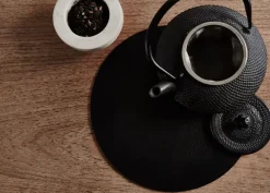 - Rund bordskåner - Hot Mat Circle - Ø24 cm - black/bull*LindDNA Outlet