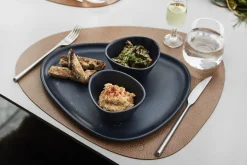 - Stoneware Dinner Plate, Navy^LindDNA Discount