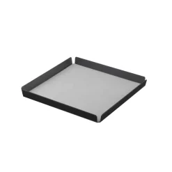 bakke - Tray square small (nupo metallic/alu anthracite)*LindDNA Hot
