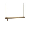 bøjlestang - Swing 80 cm (nature oak/nature lether cord)*LindDNA Sale