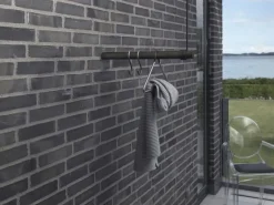 bøjlestang - Wall swing 50 cm - Sort med sort læderstrop^LindDNA Best