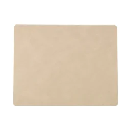dækkeserviet - Tablemat Square 35x45 cm (sand/nupo)*LindDNA