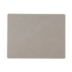 dækkeserviet - Tablemat Square 35x45 cm (light grey/nupo)^LindDNA