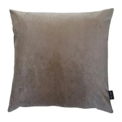 - fløjl pude Corduroy - Sand farvet (50x50 cm)*Louise Smærup Outlet