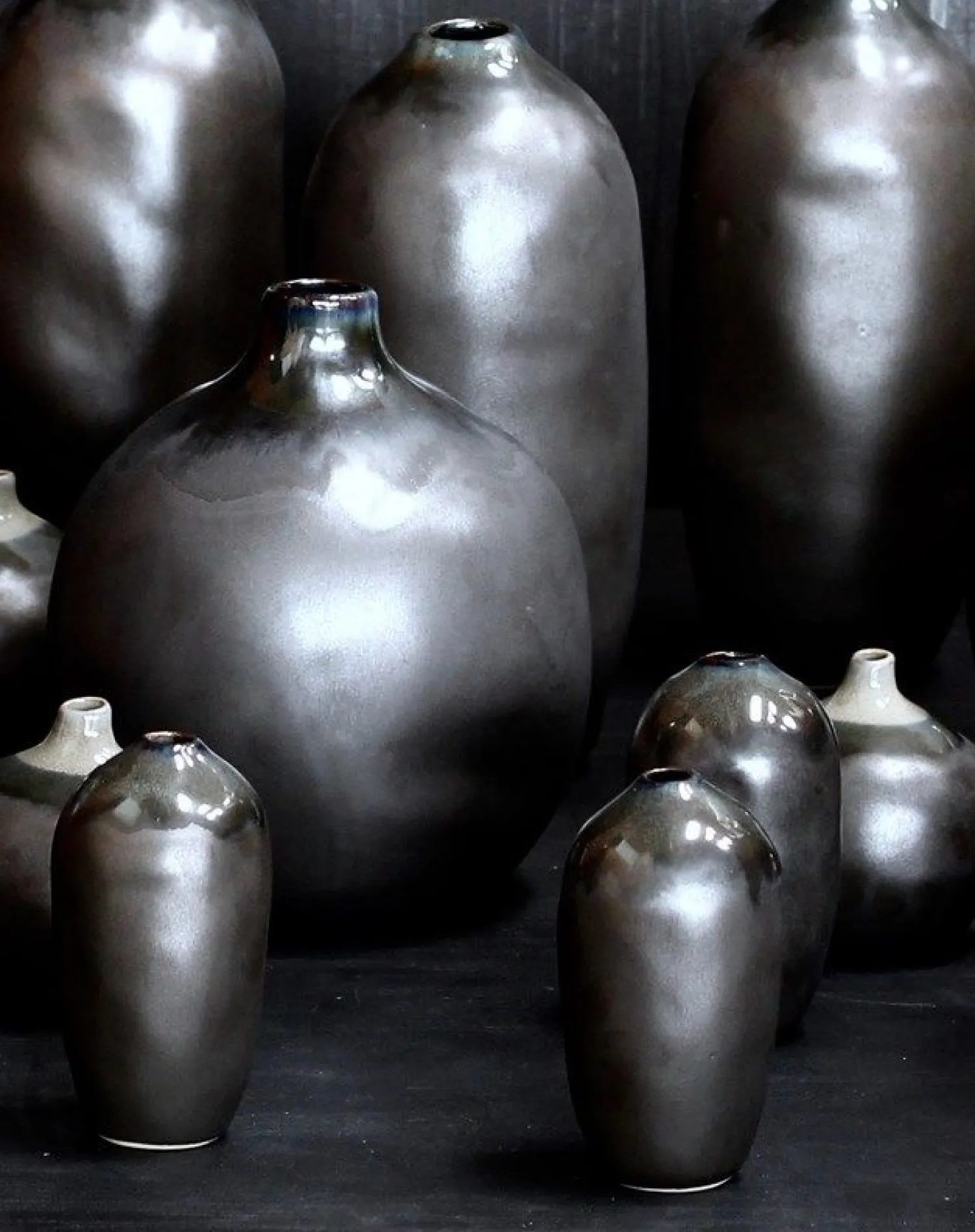 - Keramik Vase - Rund - Large*Louise Smærup Online